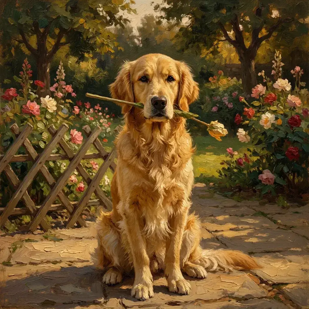 Oil Painting style example