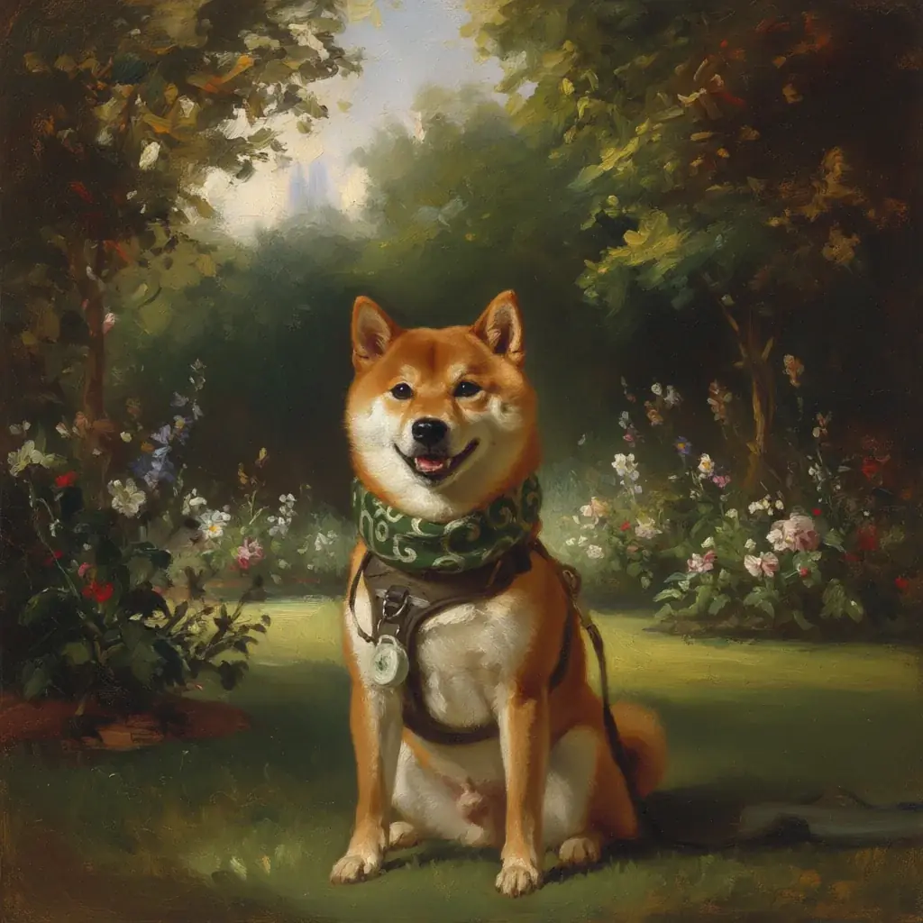 Shiba Inu portrait