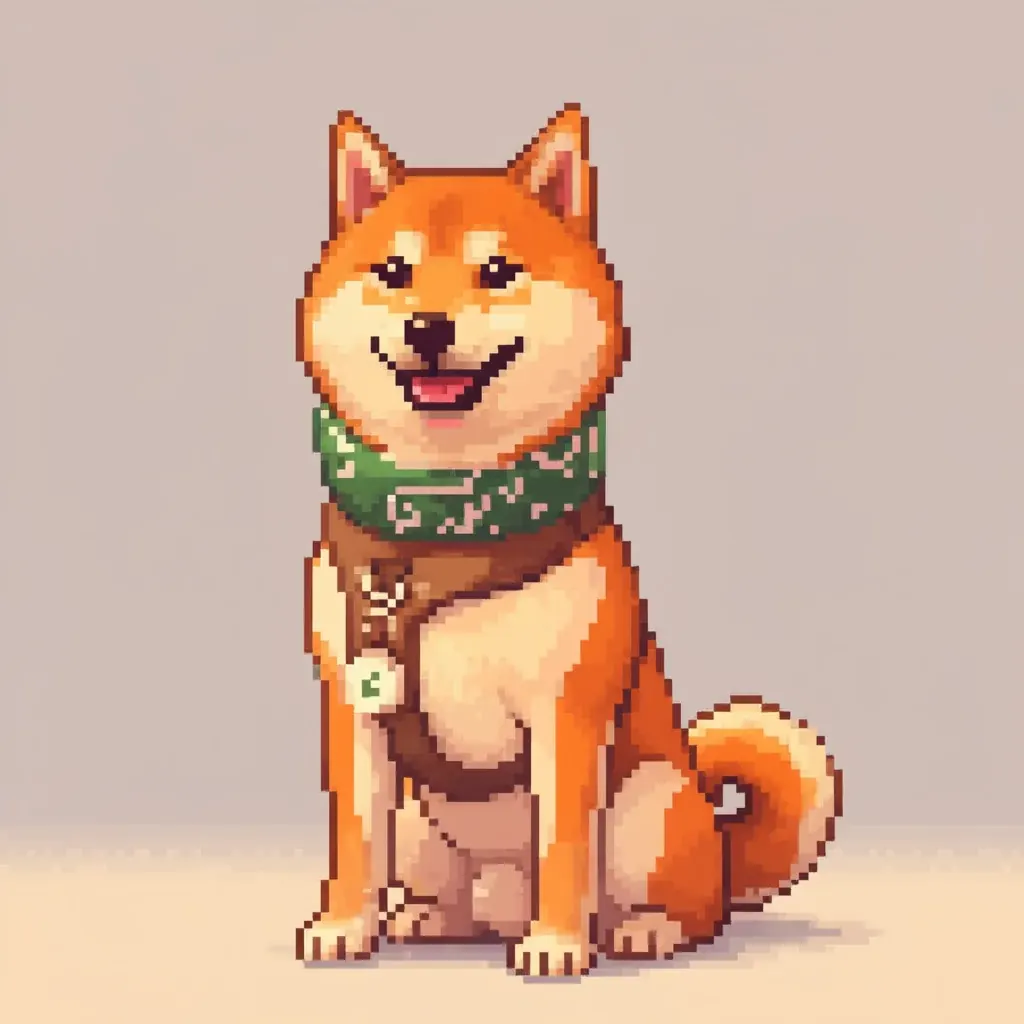 Pixel Art style example